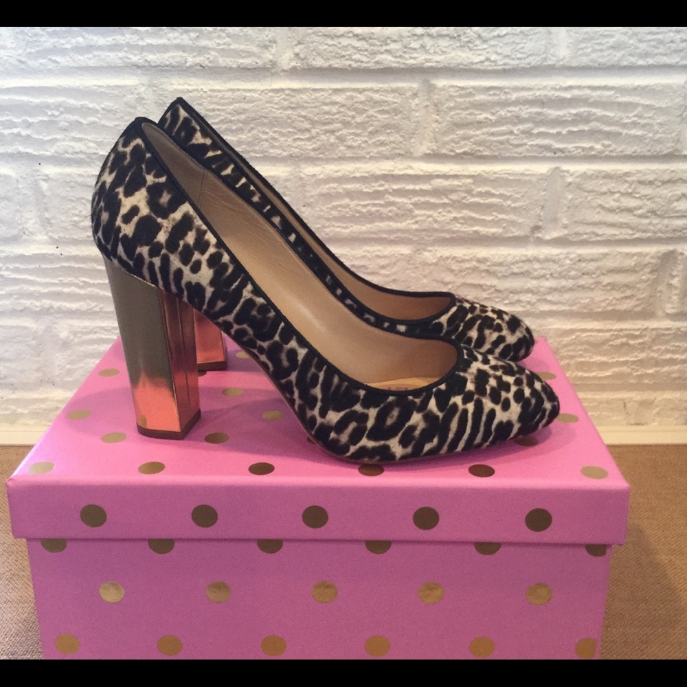 🤩EUC- JCrew Collection Calf pumps Etta Collection